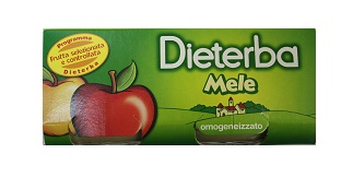 DIETERBA OMOGENEIZZATO MELA 3 PEZZI 80 G - Fontenova srl
