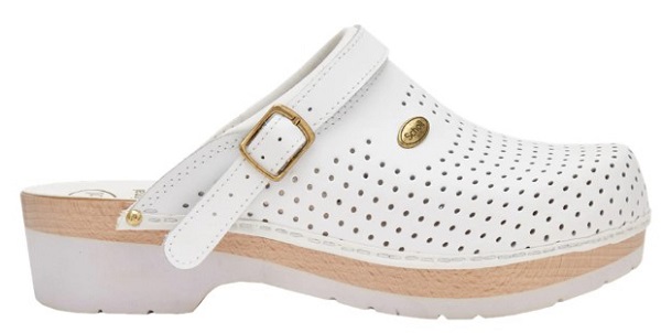 CLOG S/COMF.B/S CE BYCAST BIS UNISEX WHITE WOODS BIANCO 46 - Fontenova srl