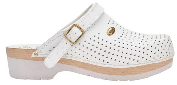 CLOG S/COMF.B/S CE BYCAST UNISEX WHITE WOODS BIANCO 35 - Fontenova srl