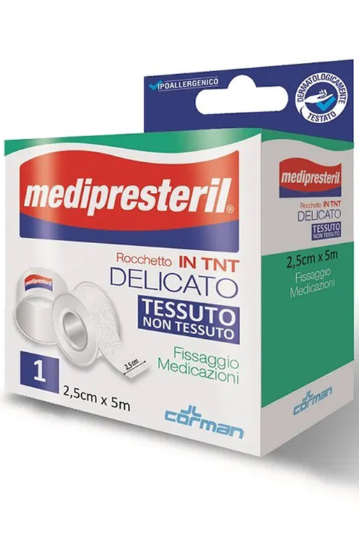 CEROTTO MEDIPRESTERIL DISPENSER TESSUTO NON TESSUTO 5X250CM - Fontenova srl