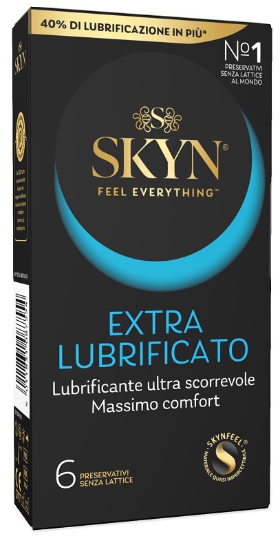 PROFILATTICO SKYN EXTRA LUBRIFICATO 6 PEZZI - Fontenova srl