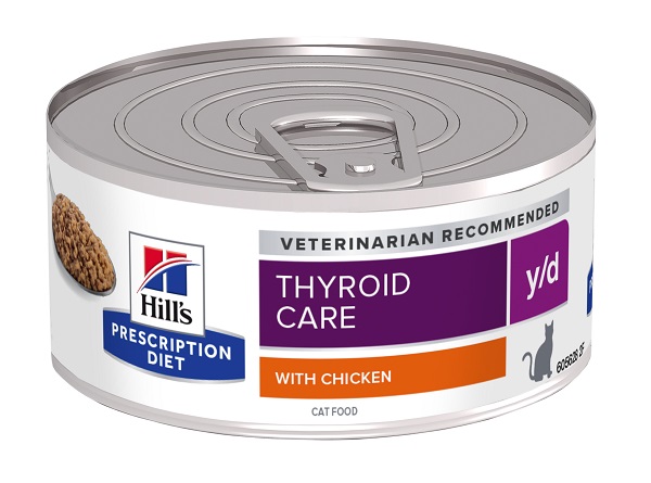 PRESCRIPTION DIET FELINE THYROID CARE Y/D 156 G - Fontenova srl