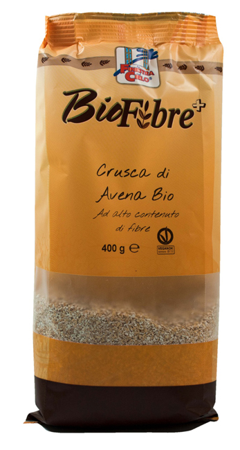 FSC BIOFIBRE+ CRUSCA DI AVENA BIO AD ALTO CONTENUTO DI FIBRA 400 G - Fontenova srl