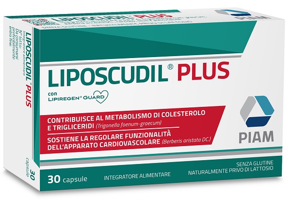 LIPOSCUDIL PLUS 30 CAPSULE SENZA GLUTINE NATURALMENTE PRIVO DI LATTOSIO - Fontenova srl