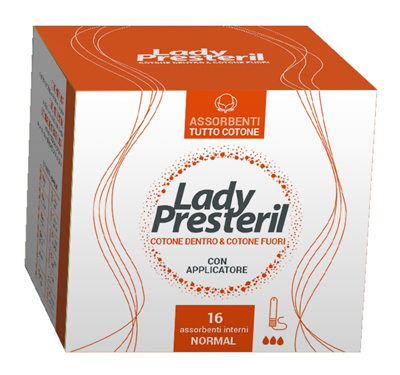 LADY PRESTERIL ASSORBENTI INTERNI NORMAL 16 PEZZI - Fontenova srl