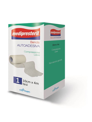 BENDA ADESIVA MEDIPRESTERIL 10X400CM - Fontenova srl