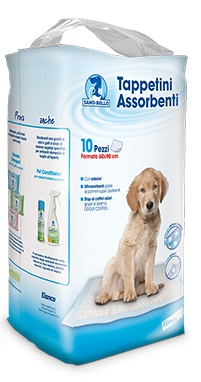 PET CASA CLEAN TAPPETINI ASSORBENTI 60 X 90 10 PEZZI - Fontenova srl