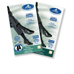 CALZA UOMO COTONE 70 DENARI  MEDIA BLU - Fontenova srl