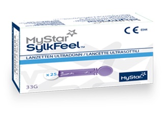 LANCETTE PUNGIDITO MYSTAR SYLKFEEL LANCETS 33 GAUGE 50 PEZZI - Fontenova srl