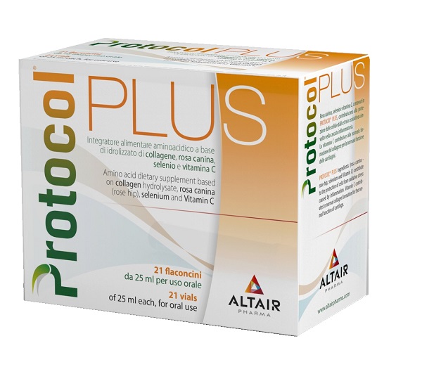 PROTOCOL PLUS 21 FLACONCINI DA 25 ML CON ZUCCHERO ED EDULCORANTI SENZA GLUTINE - Fontenova srl