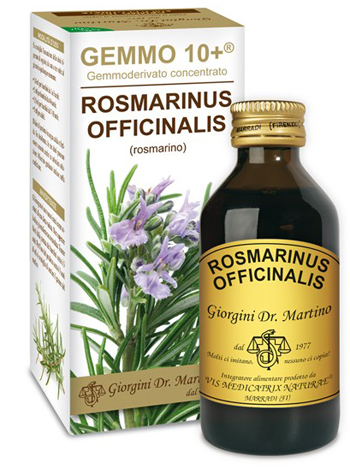 GEMMO 10+ ROSMARINO LIQUIDO ANALCOLICO 100 ML - Fontenova srl