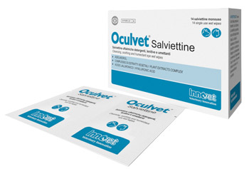OCULVET SALVIETTINE USO VETERINARIO 14 SALVIETTINE MONOUSO - Fontenova srl