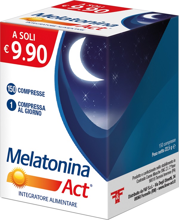 MELATONINA ACT 150 COMPRESSE - Fontenova srl