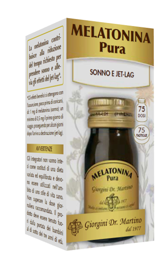 MELATONINA PURA 75 PASTIGLIE - Fontenova srl