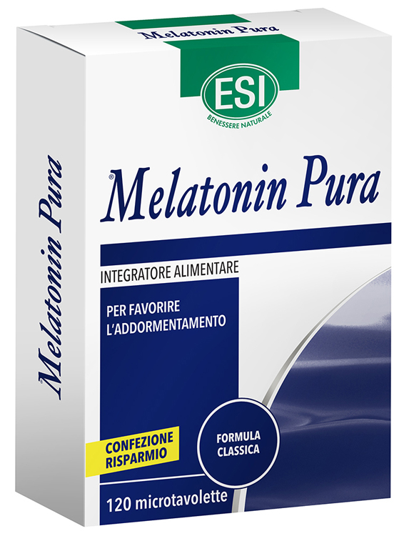 ESI MELATONIN PURA 120 MICROTAVOLETTE - Fontenova srl