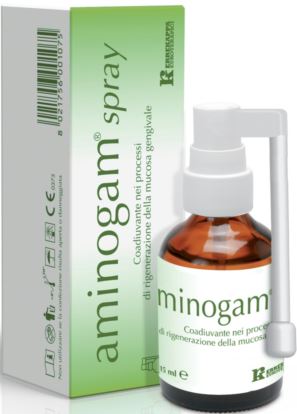 SPRAY AMINOGAM 15 ML - Fontenova srl