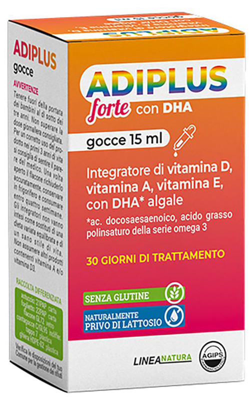 ADIPLUS FORTE CON DHA GOCCE FLACONCINO 15 ML - Fontenova srl