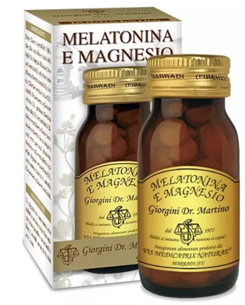 MELATONINA E MAGNESIO 75 PASTIGLIE - Fontenova srl
