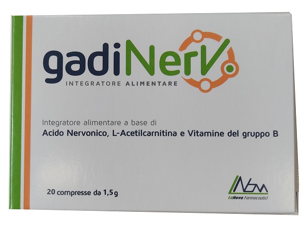 GADINERV 20 COMPRESSE - Fontenova srl