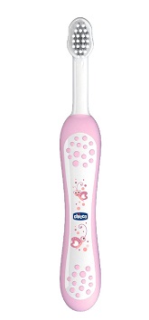 CHICCO SPAZZOLINO PRIMI DENTI DA LATTE ROSA 6-36 MESI - Fontenova srl