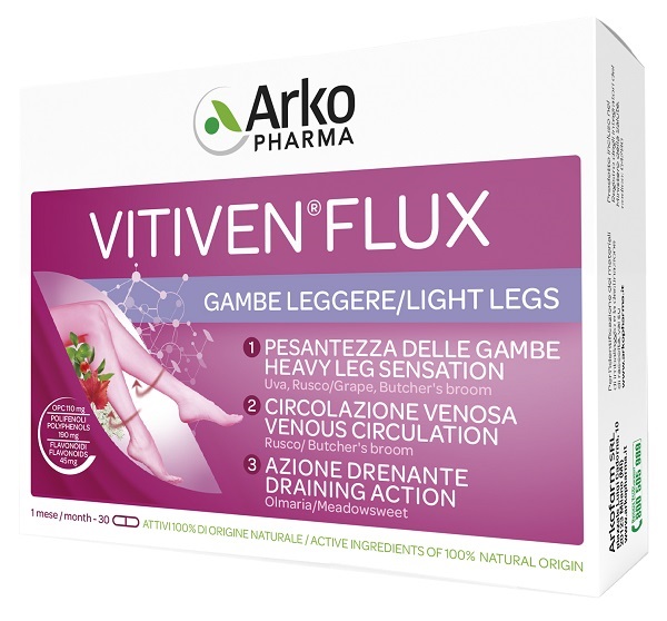 VITIVEN FLUX 30 CAPSULE - Fontenova srl