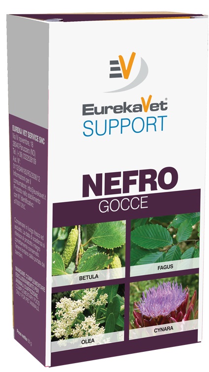 EUREKAVET SUPPORT NEFRO GOCCE 50 ML - Fontenova srl