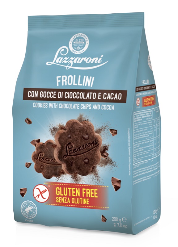 FROLLINI CACAO GOCCE CIOCCOLATO 200G - Fontenova srl