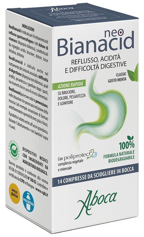 NEOBIANACID 45 COMPRESSE MASTICABILI - Fontenova srl