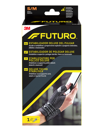 STABILIZZATORE PER POLLICE FUTURO NERO LARGE/EXTRA LARGE 1 PEZZO - Fontenova srl
