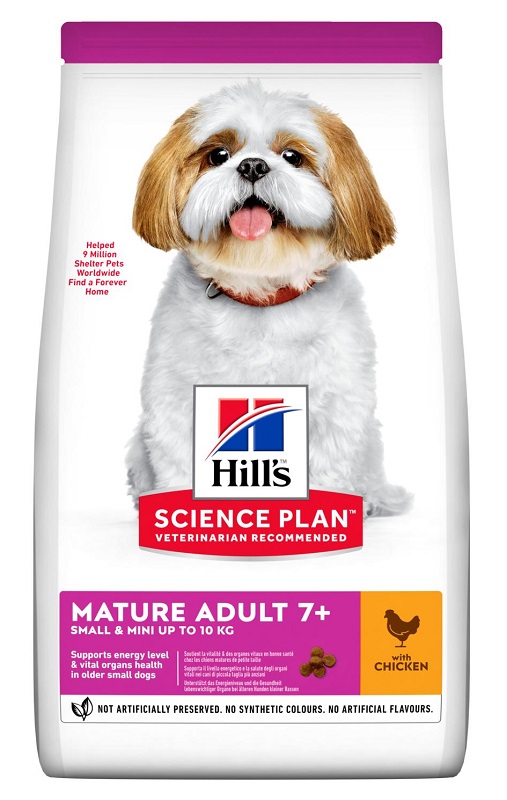 SCIENCE PLAN CANINE MATURE ADULT SMALL&MINI CHICKEN 1,5 KG - Fontenova srl