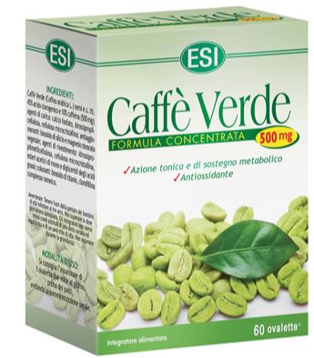 ESI CAFFE VERDE 500MG 60 OVALETTE - Fontenova srl