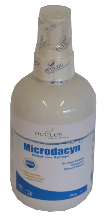 MEDICAZIONE IN SOLUZIONE SUPEROSSIDATA SPRAY PER DETERSIONE FERITE CON POTERE RIGENERATIVO MICRODACYN 60 SPRAY WOUND CARE 250 ML CODICE 44107-00 - Fontenova srl