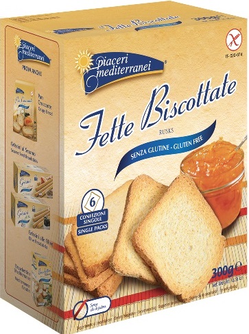 PIACERI MEDITERRANEI BONTA' DEL MATTINO FETTE BISCOTTATE 300 G - Fontenova srl