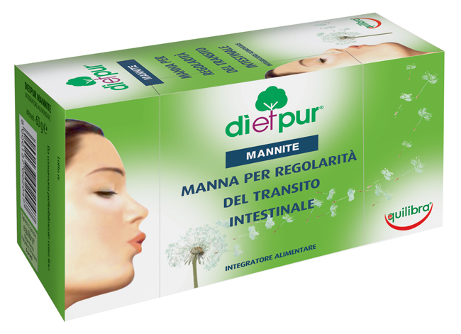 MANNITE MANNA REGOLARITA' TRANSITO INTESTINALE 60 G - Fontenova srl