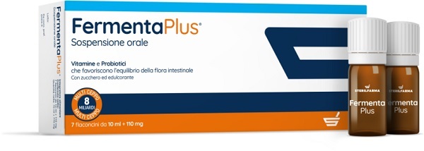 FERMENTA PLUS FERMENTI LATTICI 7 FLACONCINI DA 10 ML - Fontenova srl
