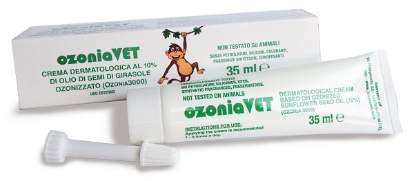OZONIAVET CREMA DERMATOLOGICA VETERINARIA 35 ML - Fontenova srl