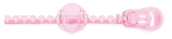 CHICCO CLIP SALVASUCCHIETTO ROSA 1 PEZZO - Fontenova srl
