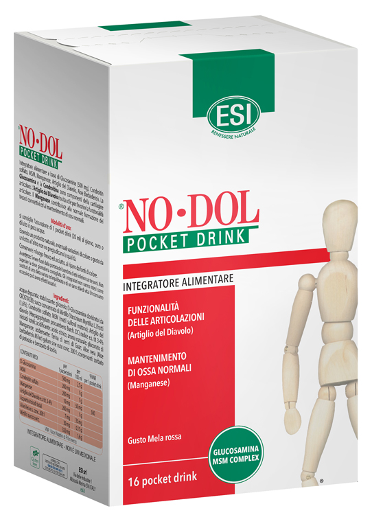 ESI NODOL 16 POCKET DRINK BUSTINE DA 20 ML - Fontenova srl