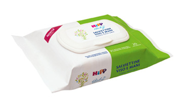 HIPP SALVIETTINE VISO&MANI 20 PEZZI - Fontenova srl