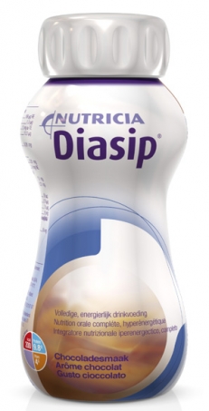 DIASIP CIOCCOLATO 200 ML 4 PEZZI - Fontenova srl