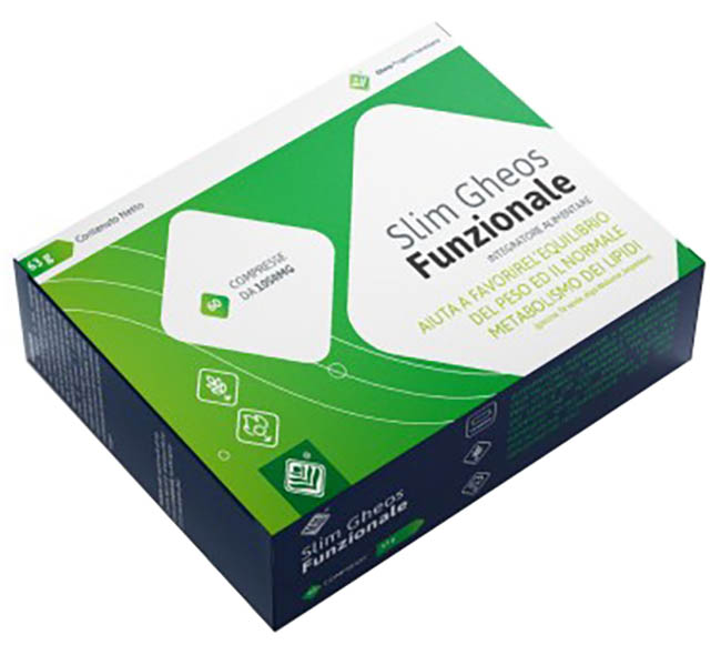 SLIM GHEOS FUNZIONALE 60 COMPRESSE 63 G - Fontenova srl