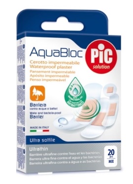 CEROTTO PIC AQUABLOC MIX ANTIBATTERICO 20 PEZZI - Fontenova srl