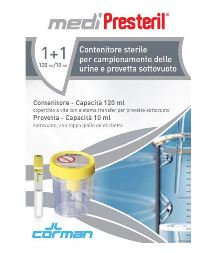 CONTENITORE URINA + PROVETTA MEDIPRESTERIL - Fontenova srl