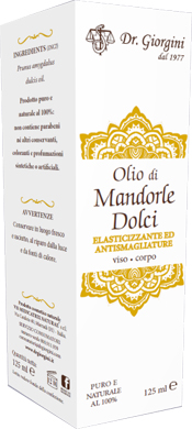 OLIO DI MANDORLE DOLCI 125 ML - Fontenova srl