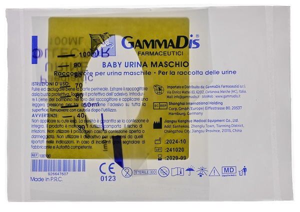 CONTENITORE URINA BABY MASCHIO GAMMADIS - Fontenova srl
