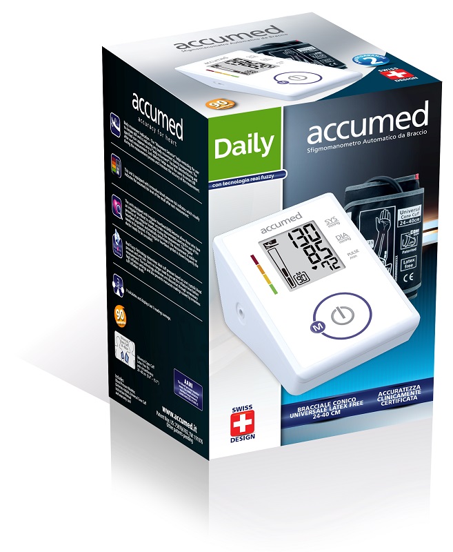 ACCUMED DAILY MISURATORE DI PRESSIONE DA BRACCIO - Fontenova srl