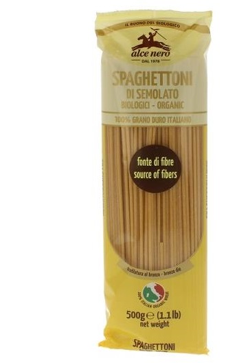 SPAGHETTONI DI SEMOLA SENATORE CAPPELLI BIO 500 G - Fontenova srl