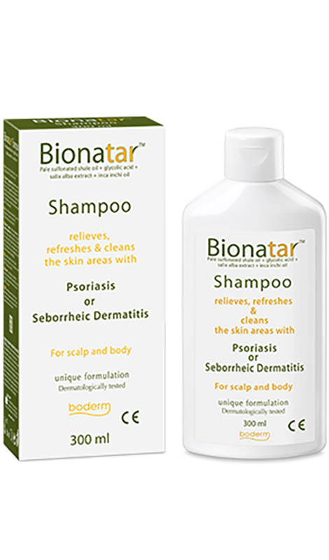 BIONATAR SHAMPOO INDICATO IN PRESENZA DI SINTOMI DI PSORIASI E DERMATITE SEBORROICA 200 ML - Fontenova srl