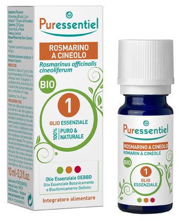 PURESSENTIEL ROSMARINO CINEOLO OLIO ESSENZIALE BIO 10 ML - Fontenova srl