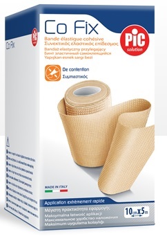 BENDA ELASTICA PIC CO FIX AUTOADESIVA 8X5CM MEDIUM - Fontenova srl